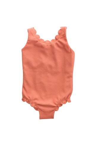 girls elena scallop one piece swimsuit