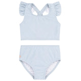 girls luna ruffle two piece swimsuit