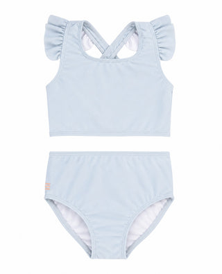 girls luna ruffle two piece swimsuit