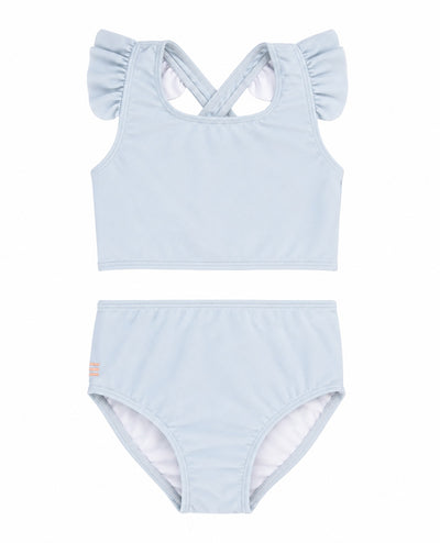 girls luna ruffle two piece swimsuit