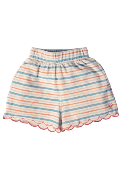 girls paloma scallop short