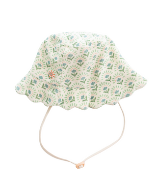 girls bella scallop hat