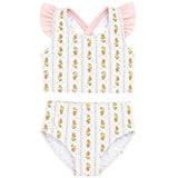 girls luna ruffle two piece swimsuit