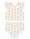 girls luna ruffle two piece swimsuit
