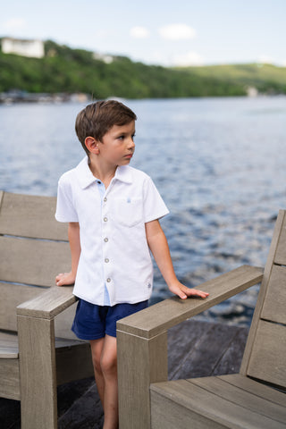 boys wells button down