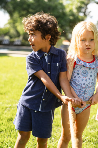 boys wells button down
