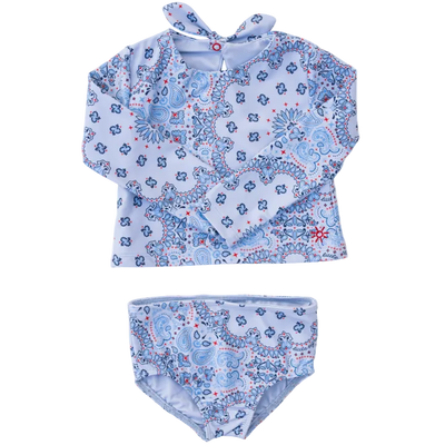 blakely long sleeve two piece