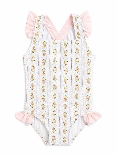 girls sienna ruffle one piece swimsuit