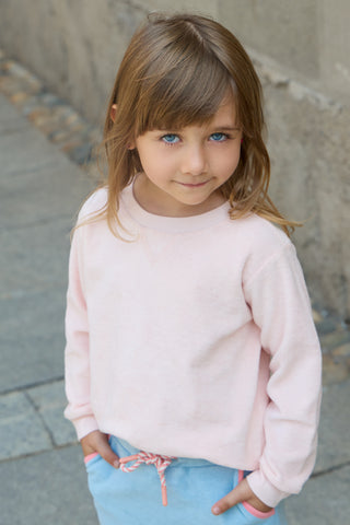 girls giuliana crewneck pullover