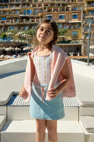 girls giuliana crewneck pullover